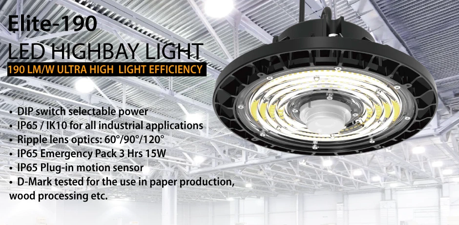 elite LED 190lm/w csarnokvilagitó