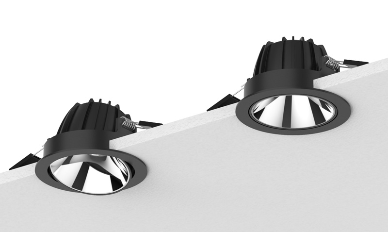 LED mennyezeti süllyesztett billenthető LED lámpa