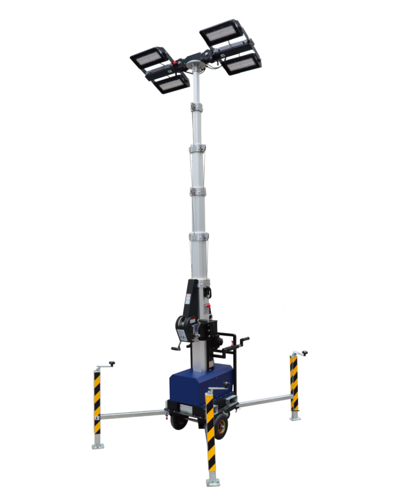 Atlas mobil, kinyitható led lámpaszlop