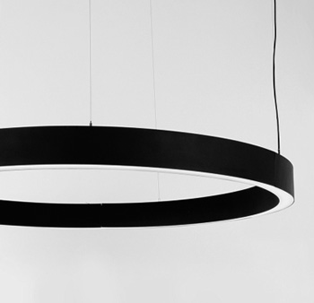 nagyátmérőjű LED körgyűrű lámpa