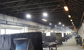 uzemcsarnok LED vilagitas