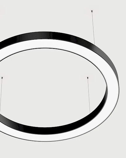 LED körgyűrű lámpa - 80mm, széles