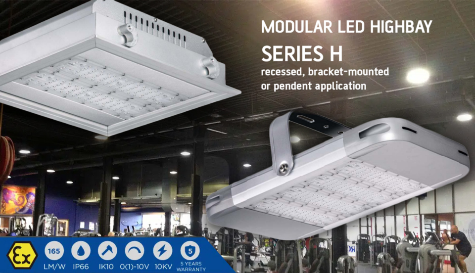 LED einbau hallenstrahler