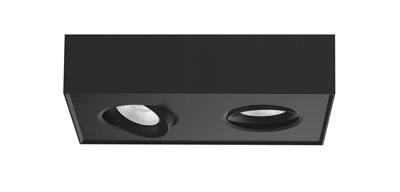 mennyezeti dupla spot led lámpa billenthető fejjel