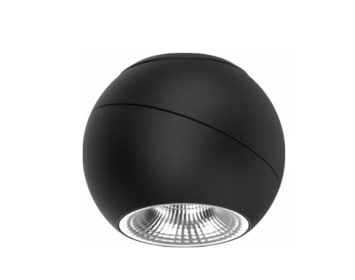 Deckenstrahler mit drehbarer Kopf