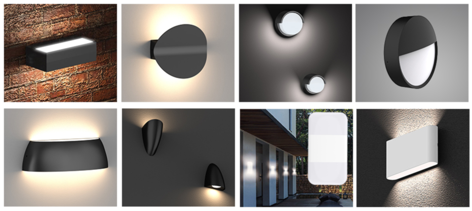 IP54 LED falilámpák