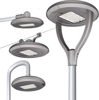 LED utca- és térvilágító lámpa 27W--120W